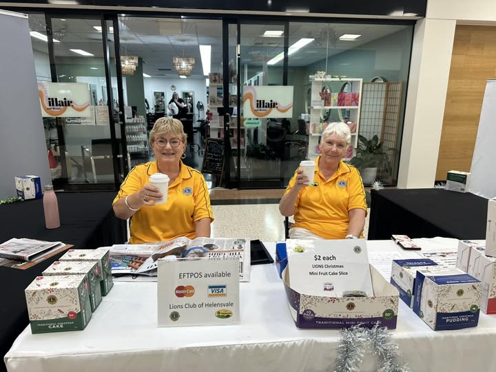 Lions 2024 Christmas Cake Stall